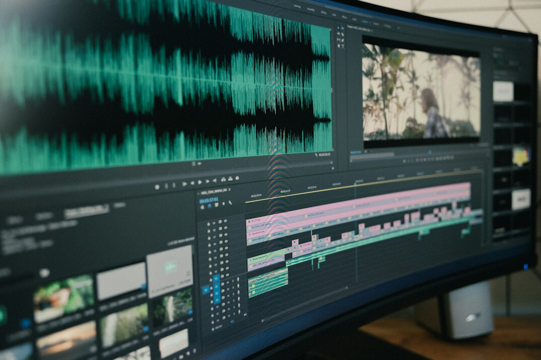 video color grading setup