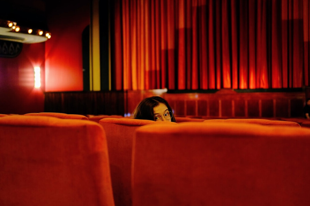 emotional cinema scene