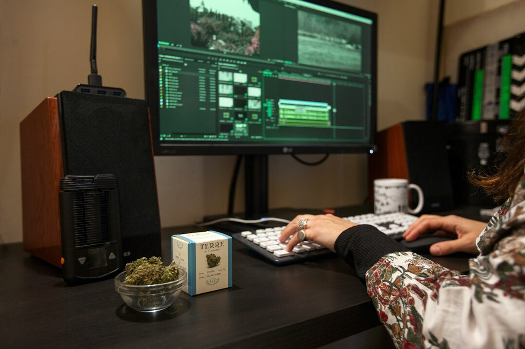 raw video clips on hard drive